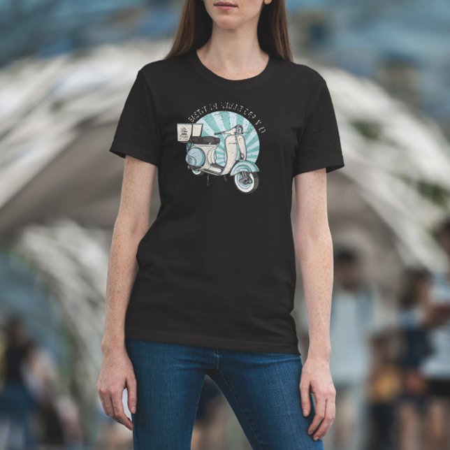 T-shirt Moto de livraison (Créateur téléchargé)