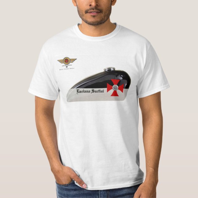 T-SHIRT MOTO DE RÉSERVOIR - 02 (Devant)