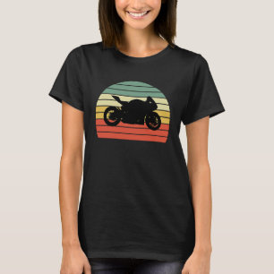 T-shirt Moto de sport Motocyclette Fusée d'entrejambe Cour