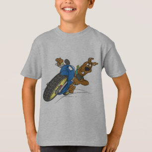 T-shirt Moto d'équitation de Scooby-Doo