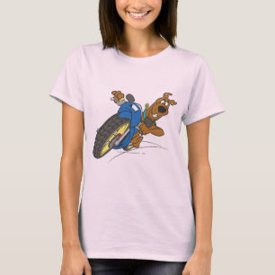 T-shirt Moto d'équitation de Scooby-Doo