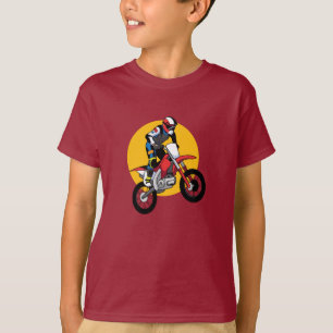 T-shirt Moto Dirt Vélo