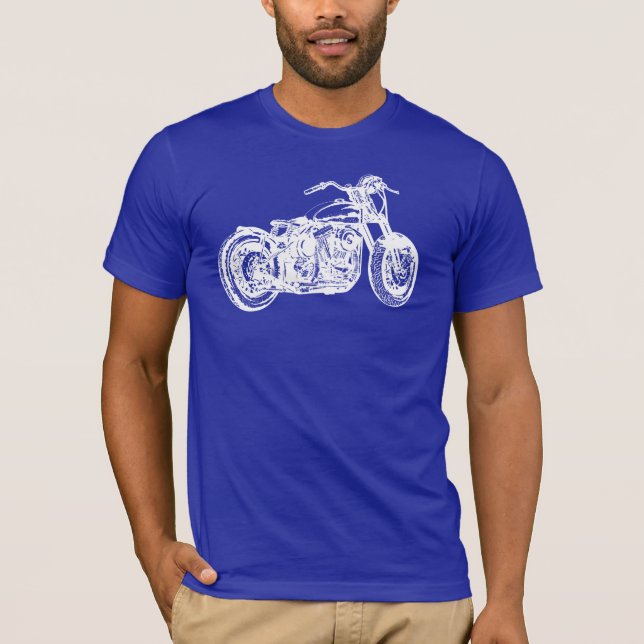 T-shirt moto fraîche (Devant)