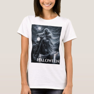 T-Shirt Moto Ghost Rider pour Femmes 