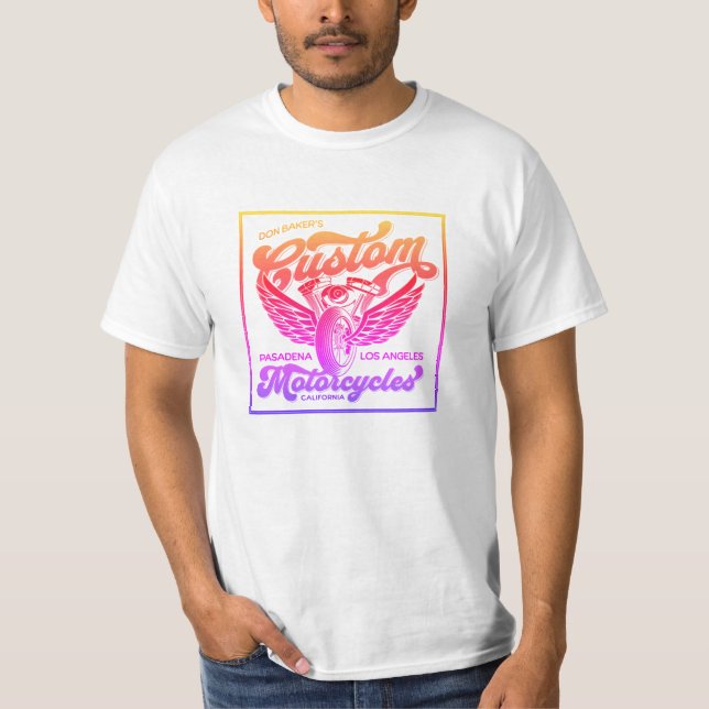 T-shirt Moto Gustom (Devant)