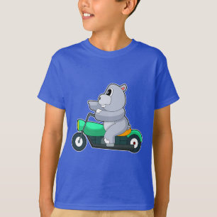 T-shirt Moto Hippo