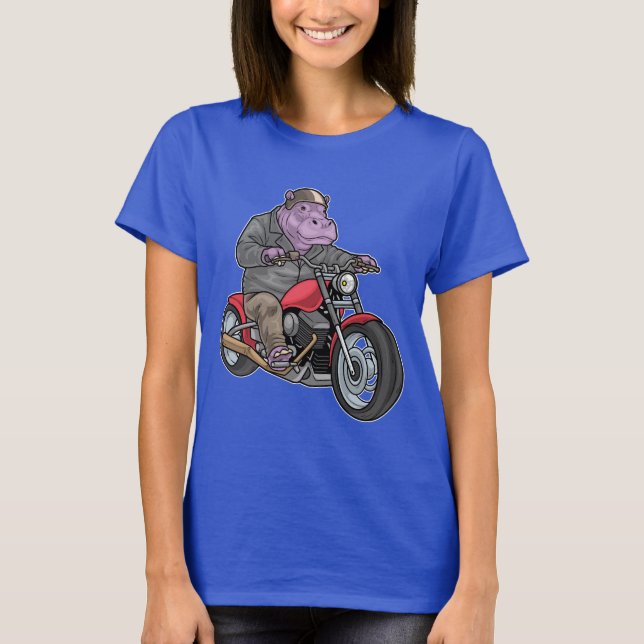 T-shirt Moto Hippo (Devant)