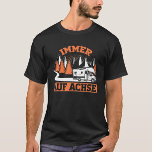 T-shirt Moto-home, Camping, Vacances, Cadeau, Voyage sur r