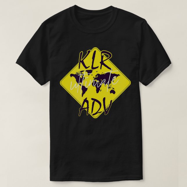 T-shirt Moto KLR Dirt (Design devant)