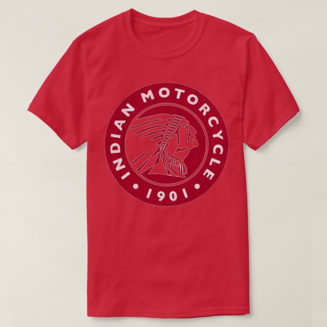 T-shirt Moto Manly Maroon (Design devant)
