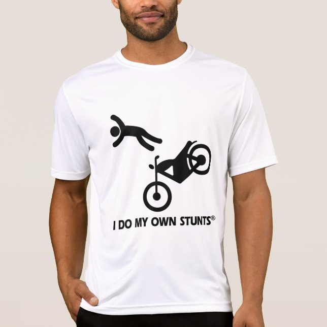 T-shirt Moto mes propres cascades (Devant)