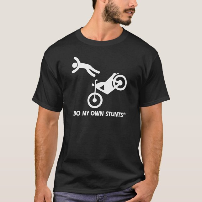 T-shirt Moto mes propres cascades (Devant)