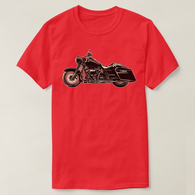 T-shirt Moto minimaliste (Design devant)