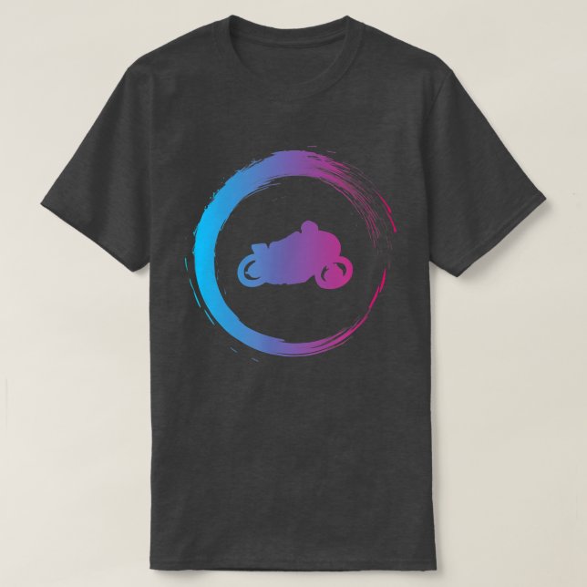 T-shirt Moto moto moto moto moto moto promener rues (Design devant)