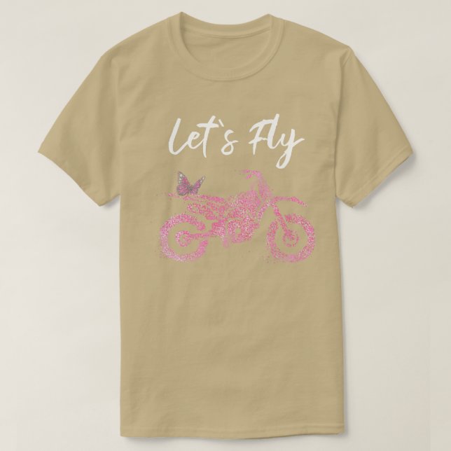 T-shirt Moto Motorcycliste Papillon (Design devant)