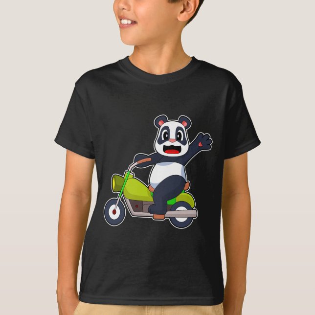 T-shirt Moto Panda (Devant)