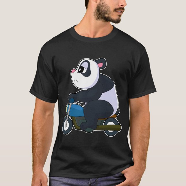 T-shirt Moto Panda (Devant)