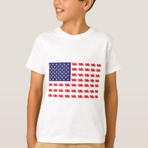 T-shirt Moto Patriotique Sport Cruiser