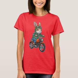 T-shirt Moto Rabbit