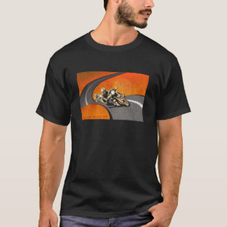 T-shirt Moto rétro Isle of Man poster