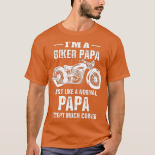 T-shirt Moto s Biker Papa Bike s Hommes Papa Grand-père Gi