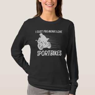 T-shirt Moto Sportive Cool Pour Hommes Femmes Professionne