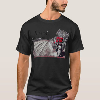 T-shirt Moto Travel Aventure Vélo Open Road