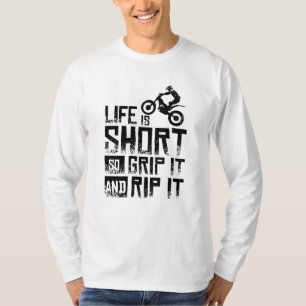 T-shirt Moto Trial Bike