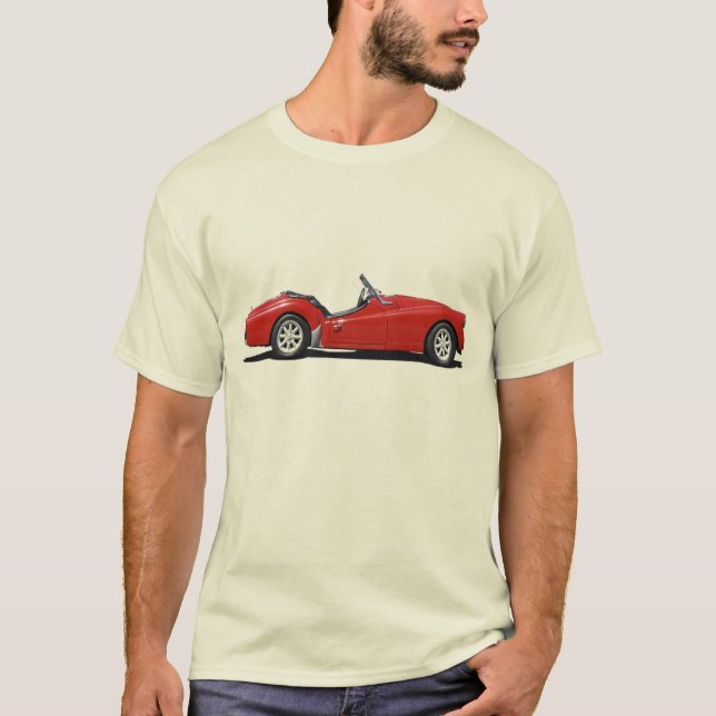 T-shirt Moto | Triumph TR2 TR3 (Devant)
