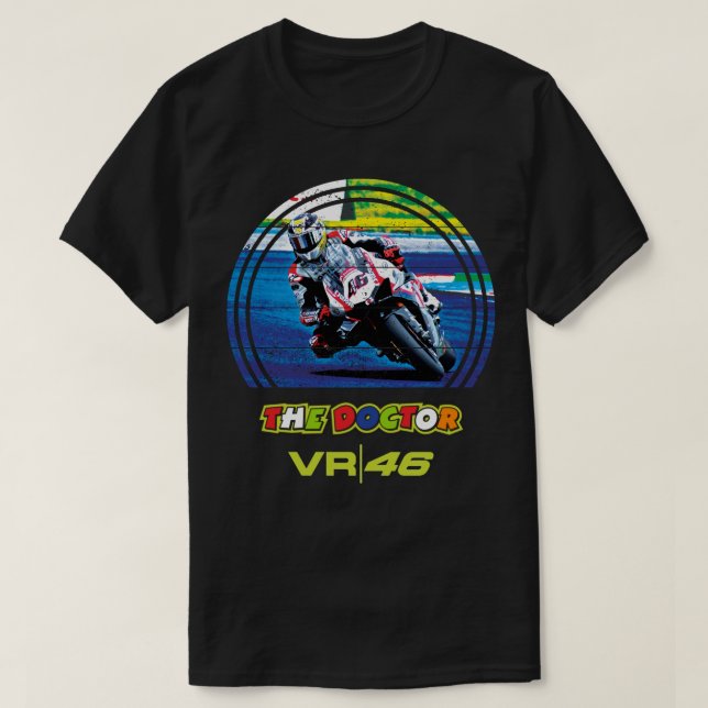T-shirt Moto Valentino Rossi GP (Design devant)