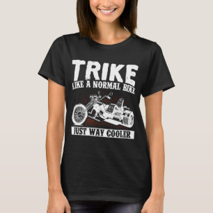 T-shirt Moto Vélo Trier Comme Un Vélo Normal Juste À Côté