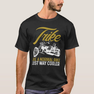 T-shirt Moto Vélo Trier Comme Un Vélo Normal Juste À Côté