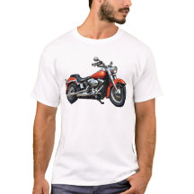 T-shirt moto vintage