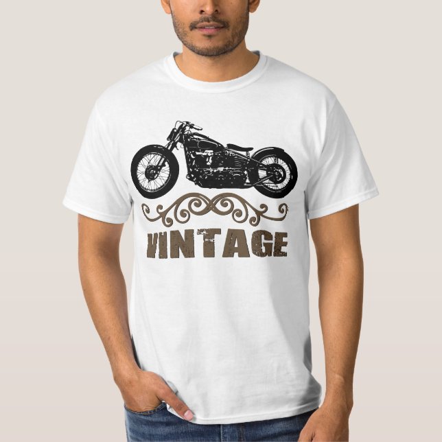T-shirt Moto vintage (Devant)
