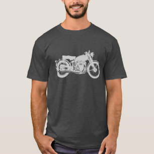 T-shirt Moto vintage