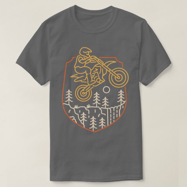 T-shirt Motocross (Design devant)