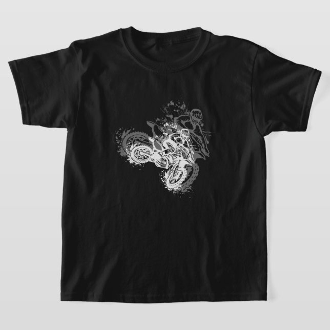 T-shirt motocross (Poser)