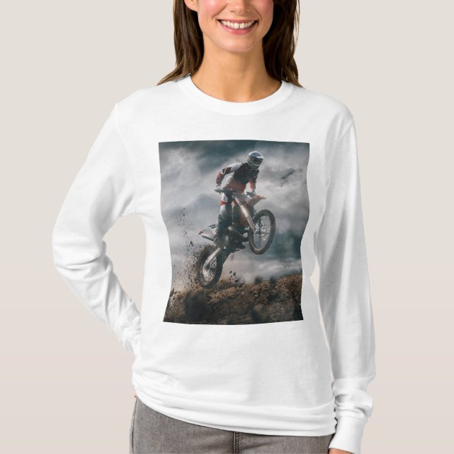 T-shirt motocross (Devant)