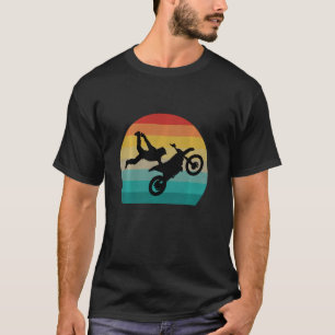 T-shirt Motocross Bike Vintage Dirtbike Racing Retro Dirt
