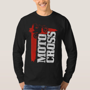 T-shirt Motocross Dirt Bike Motox Motorcycle Enduro Racing