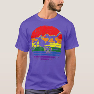T-shirt Motocross Gay pride Motorcycle Dirt Bike LGBTQ