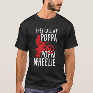 T-shirt Motocross Homme Pour Vélo Dirt équitation Papa Pop