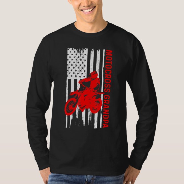 T-shirt Motocross Motocross Mx Rider Off Road Racing 26 (Devant)