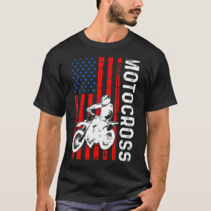 T-shirt Motocross Motocross Mx Rider Off Road Racing 7