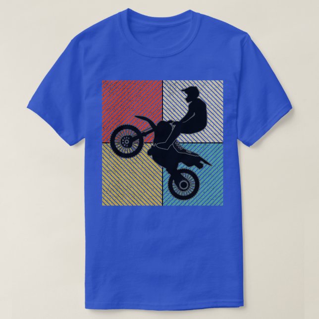 T-shirt Motocross Off Road Motorcycle Racing (Design devant)