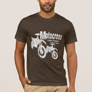 T-shirt Motocross père/fils