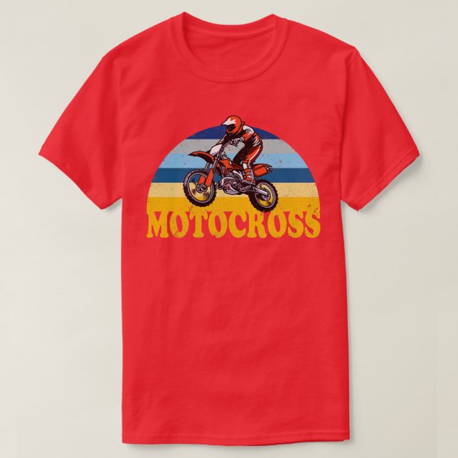 T-shirt Motocross Racing Biker (Design devant)