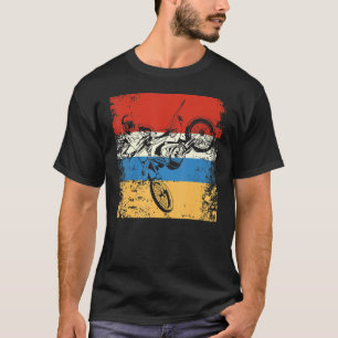 T-shirt Motocross Racing Retro Off Road