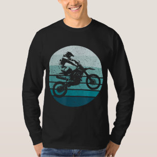 T-shirt Motocross Retro Vélo Vintage Dirt