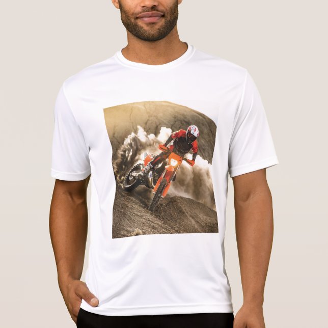 T-shirt Motocross Rider (Devant)